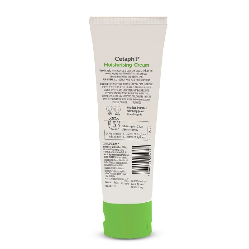 Cetaphil Moisturising Cream For Dry to Normal Sensitive Skin, 80 g-2.webp
